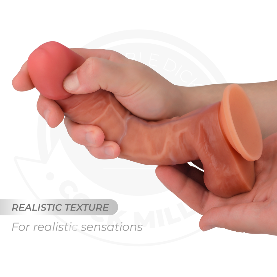 COCK MILLER - GODE ARTICULABLE HYPERRÉALISTE 19,3 CM