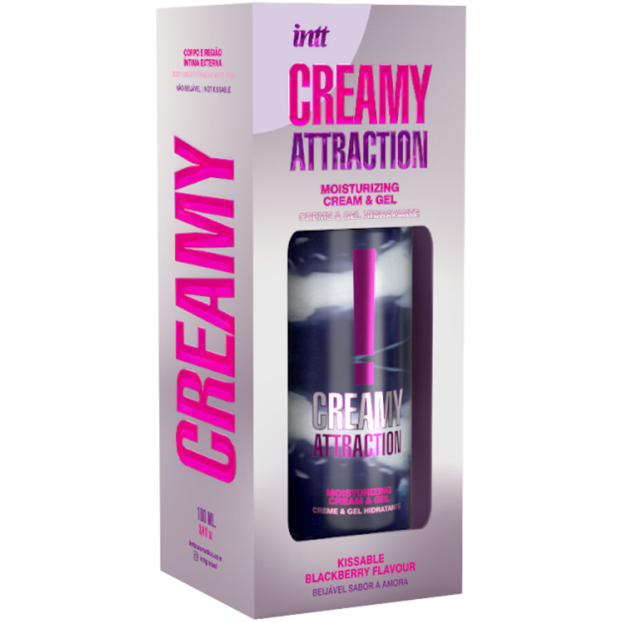 INTT RELEASES - CRÈME ET GEL À LA SAVEUR DE MÛRE KISSABLE 100 ML