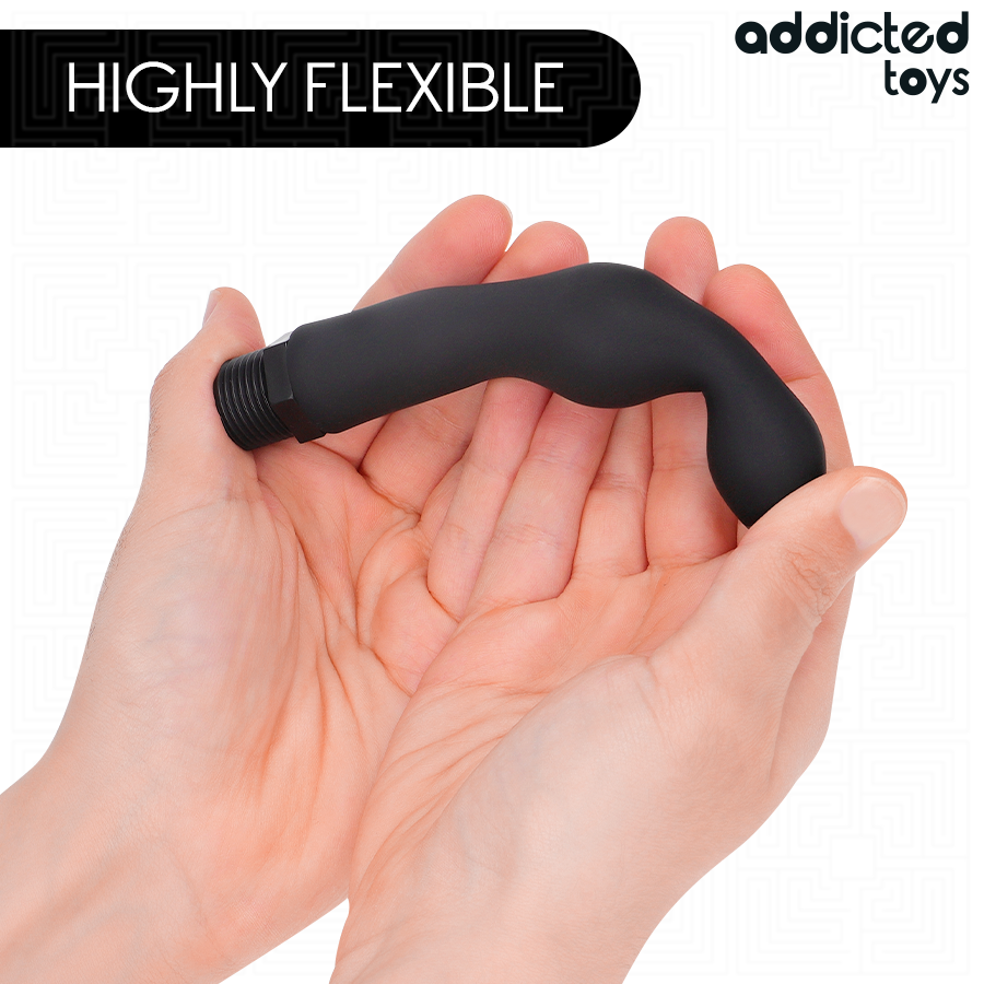 ADDICTED TOYS - NETTOYEUR ANAL AVEC ADAPTATEUR UNIVERSEL MODÈLE 3