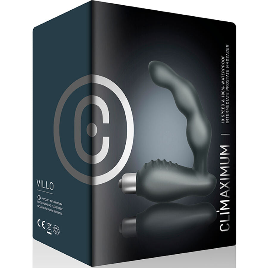 CLIMAXIMUM - VIBRATEUR PROSTATIQUE À ÉTAGES VILLO