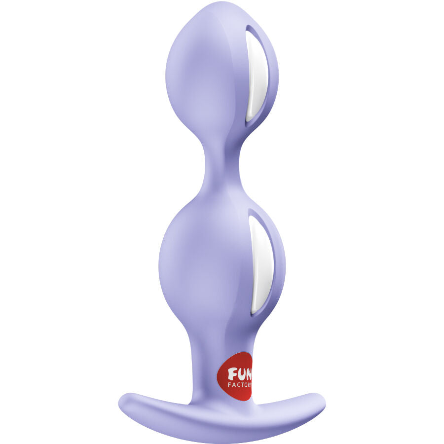 FUN FACTORY - DUO DE B-BALLS PLUG ANAL VIOLET