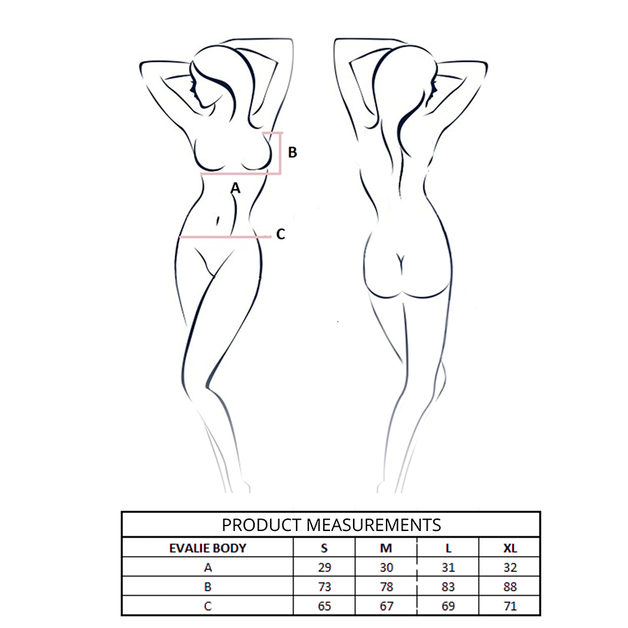 PASSION - BODY EVALIE BLANC S/M