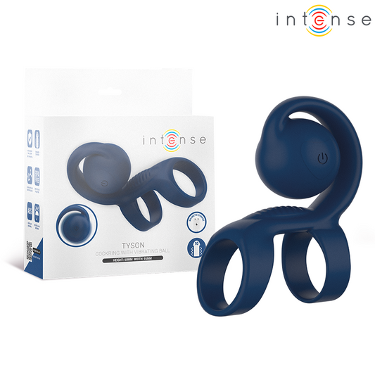 INTENSE - TYSON COCK RING AVEC BOULE VIBRANTE Ø 3,2 CM