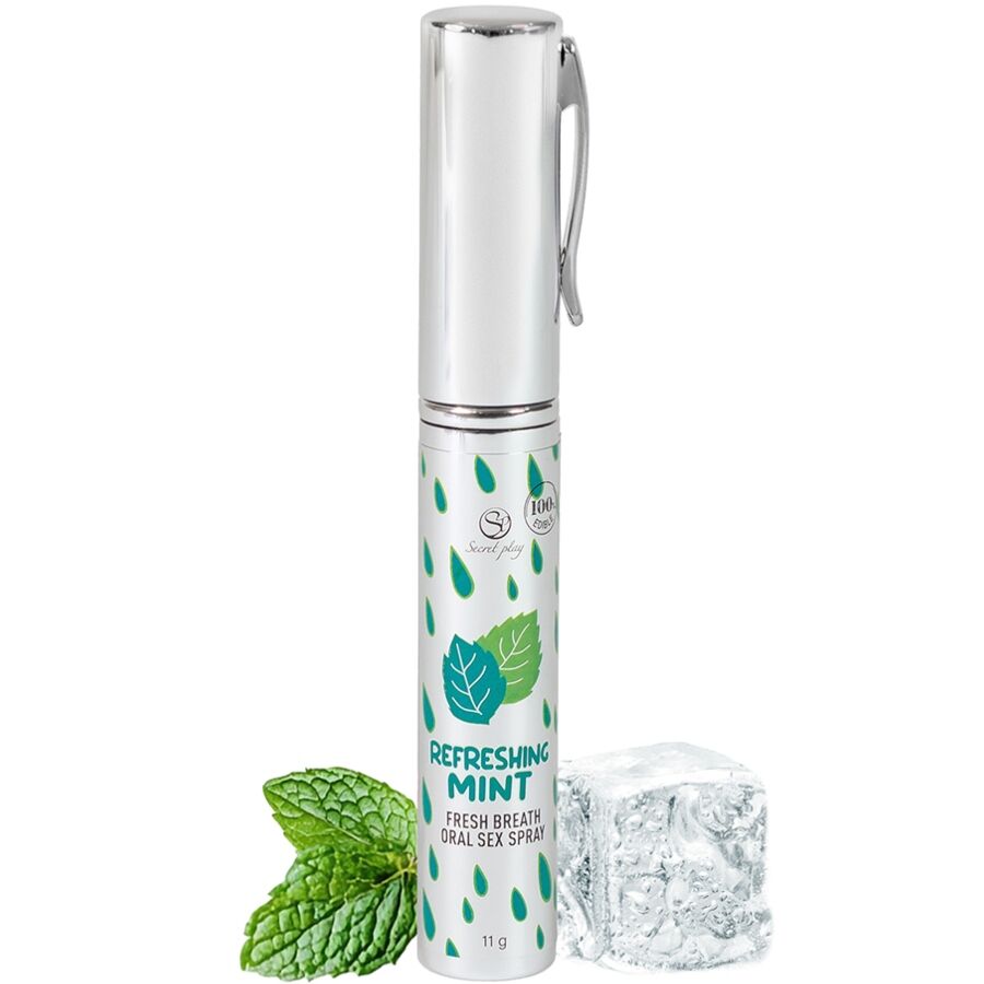 SECRETPLAY - SPRAY HYDRATANT MENTHE RAFRAÎCHISSANT POUR LE SEXE ORAL