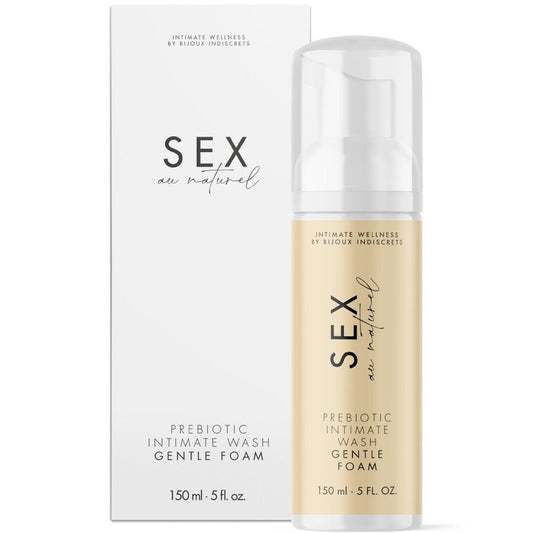 BIJOUX INDISCRETS - SEX AU NATUREL Gel intime prébiotique avec mousse 150 ml