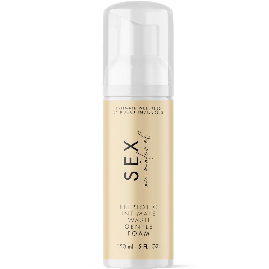 BIJOUX INDISCRETS - SEX AU NATUREL Gel intime prébiotique avec mousse 150 ml