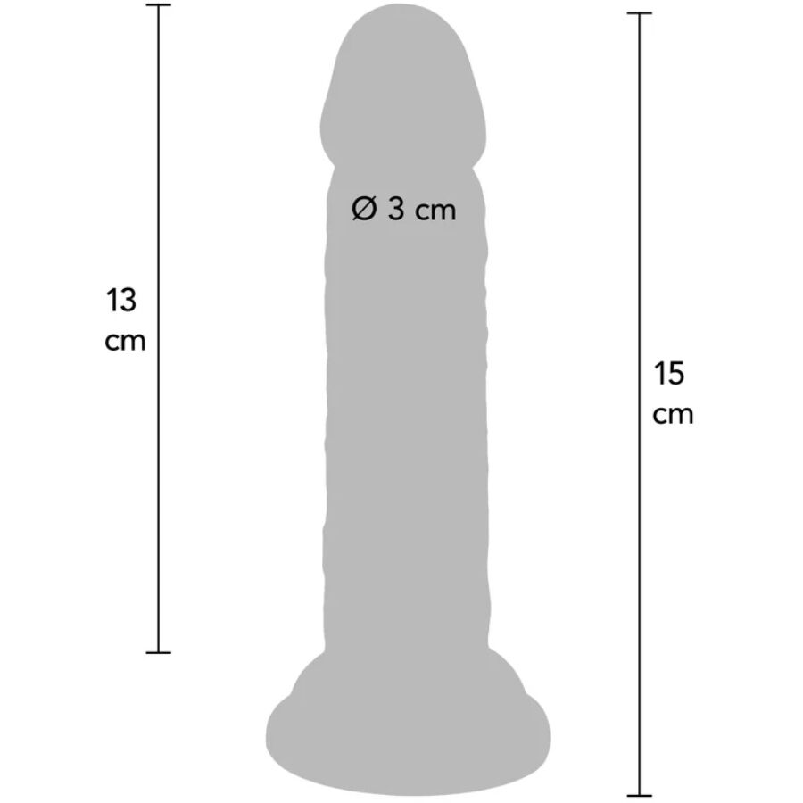 GET REAL - PÉNIS RÉALISTE DE LUXE 15 CM