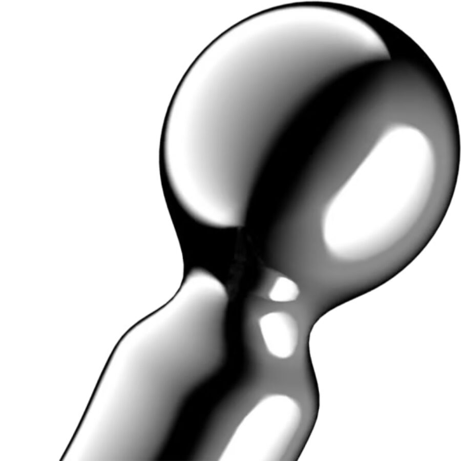 SATISFYER - STAR FORCE 2 GODEMICHET DOUBLE EN ACIER INOXYDABLE