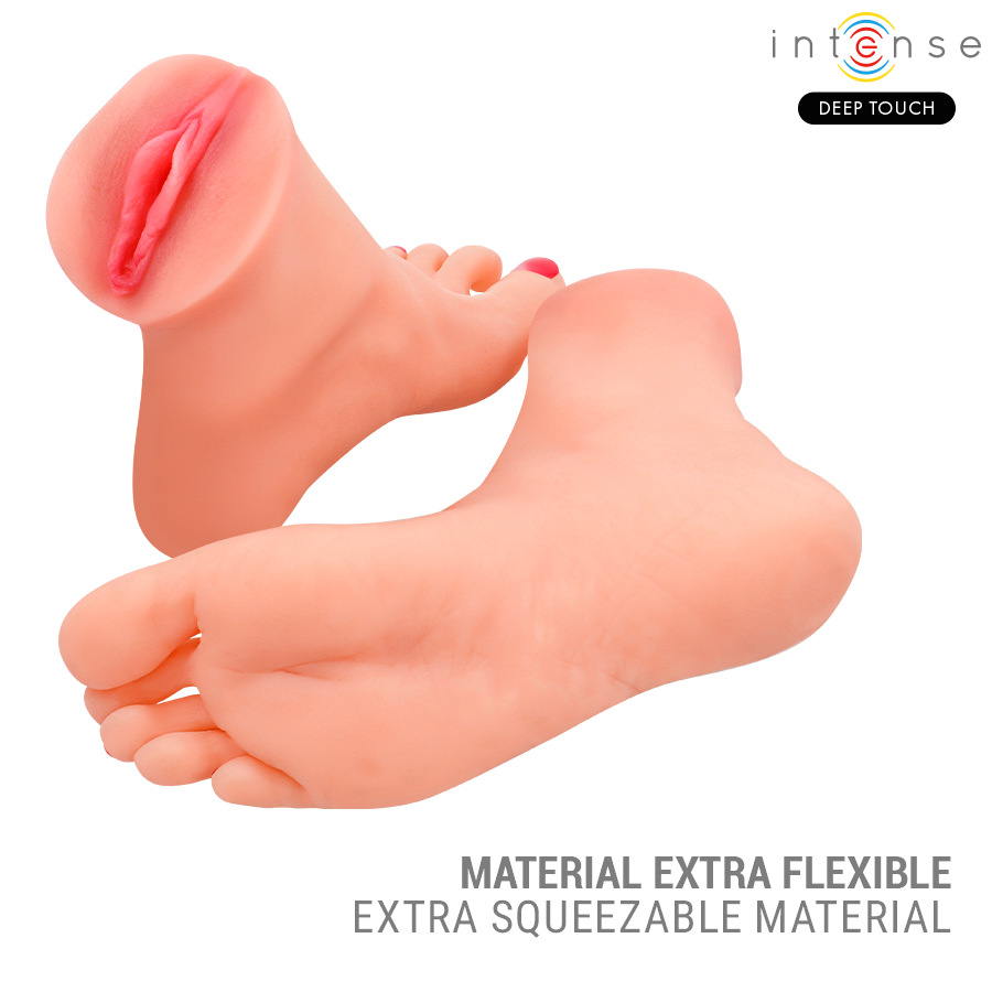 INTENSE DEEP TOUCH - GABBIE MASTUBADOR DEUX PIÈCES EN FORME DE PIED