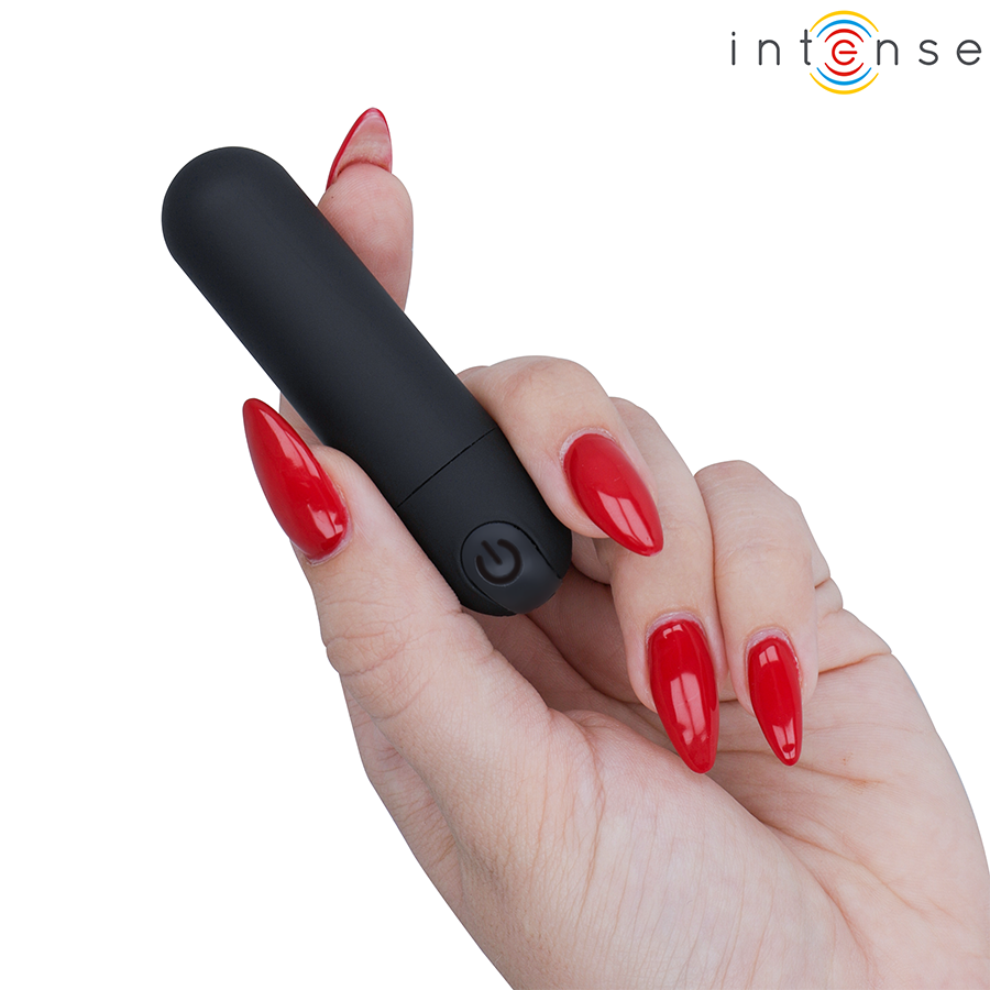 INTENSE - KAREN MINI VIBRANT RECHARGEABLE BALLE NOIRE