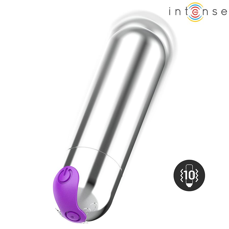 INTENSE - KAREN MINI VIBRANTE RECHARGEABLE ARGENT