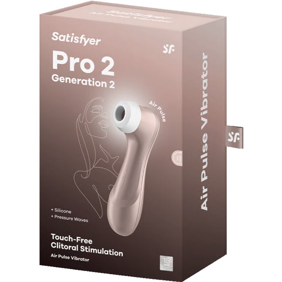 SATISFYER - PRO 2 NOUVELLE GÉNÉRATION 2 VIBRATEUR À IMPULSIONS D'AIR
