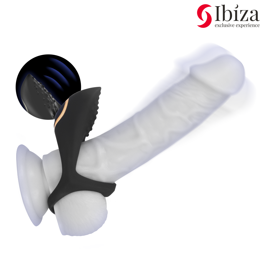 IBIZA - ANNEAU PÉNIS MULTISENSORIEL