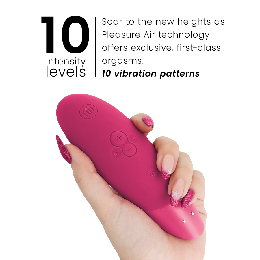 WOMANIZER - STIMULATEUR CLITORIAL AMÉLIORANT ROSE VIBRANT