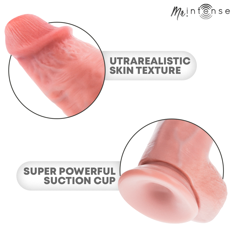 MR INTENSE - GODEMICHET EN SILICONE SPENCER GRAND PÉNIS 25,5 CM -Ø- 6,2 CM