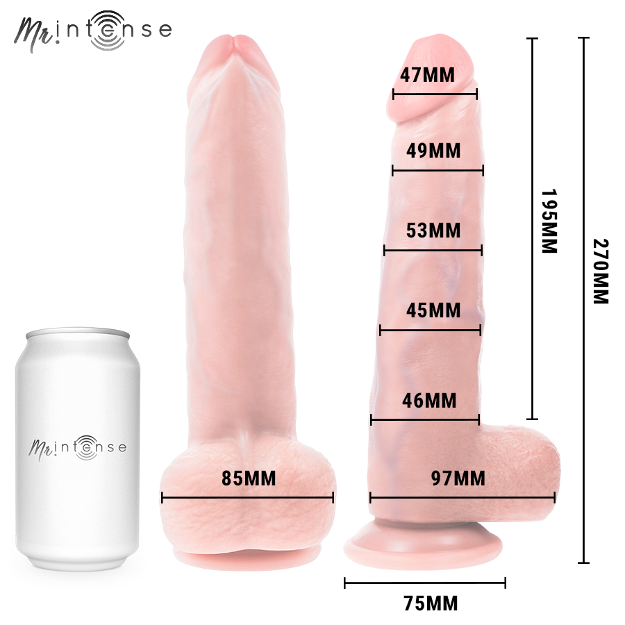 MR INTENSE - GODEMICHET NEESON 27 CM -Ø- 5,6 CM