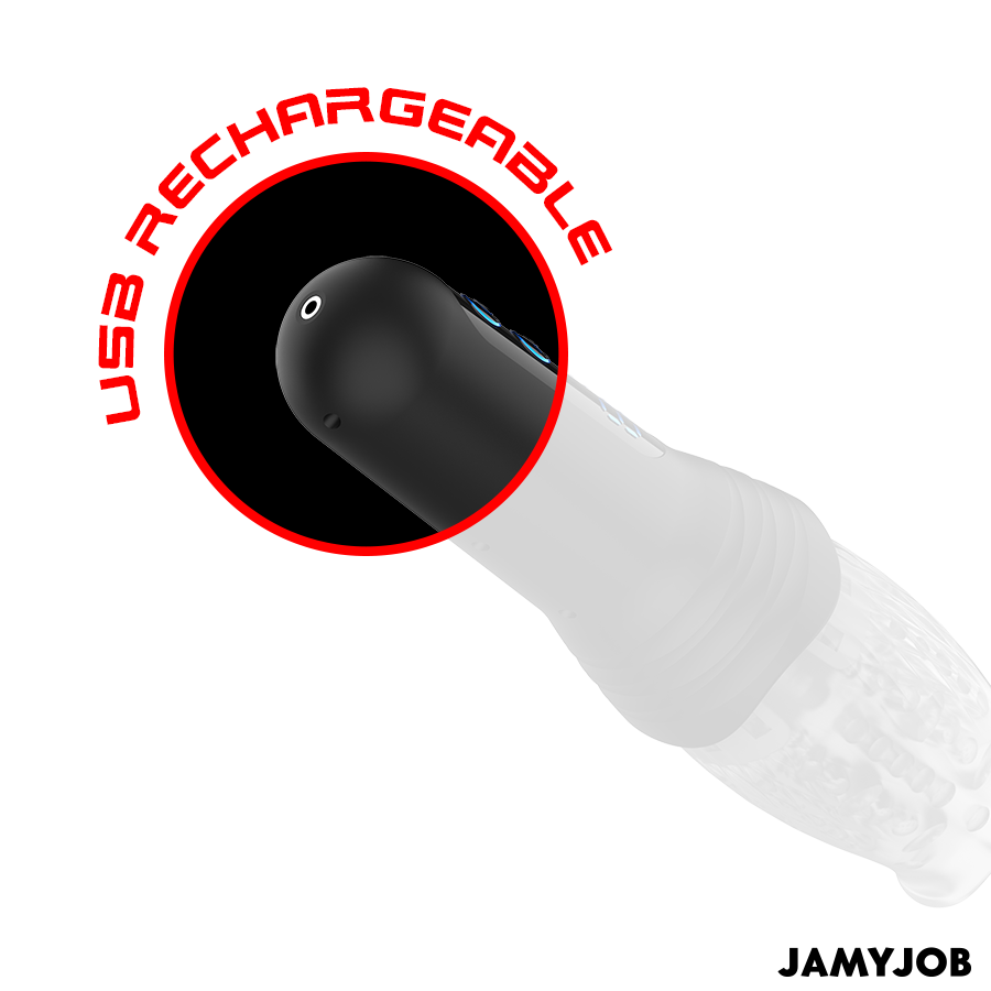 JAMYJOB - MASTURBATEUR BLOW-R AVEC MOUVEMENT DE POUSSÉE ET DE ROTATION