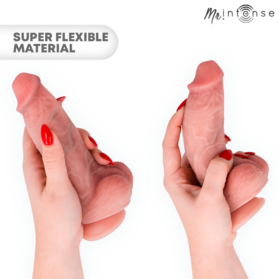 MR INTENSE - PETIT GODEMICHET SPENCER EN SILICONE 19 CM -Ø- 4,5 CM