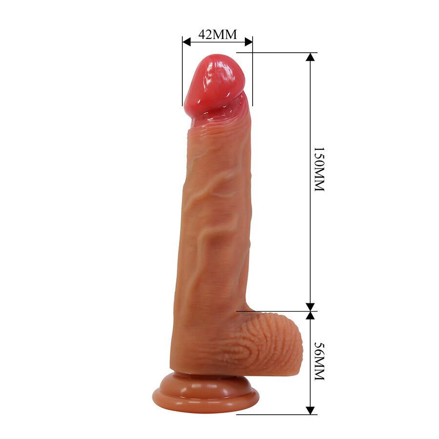 PRETTY LOVE - LISLE GODE RÉALISTE AVEC VENTOUSE 20,6 CM -Ø- 4,2 CM