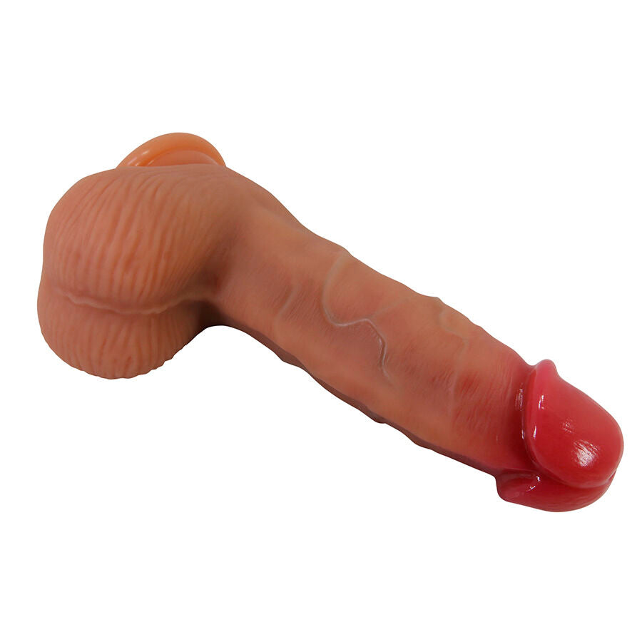 PRETTY LOVE - DUVALL GODEMICHET RÉALISTE AVEC VENTOUSE 19,3 CM -Ø- 4,5 CM