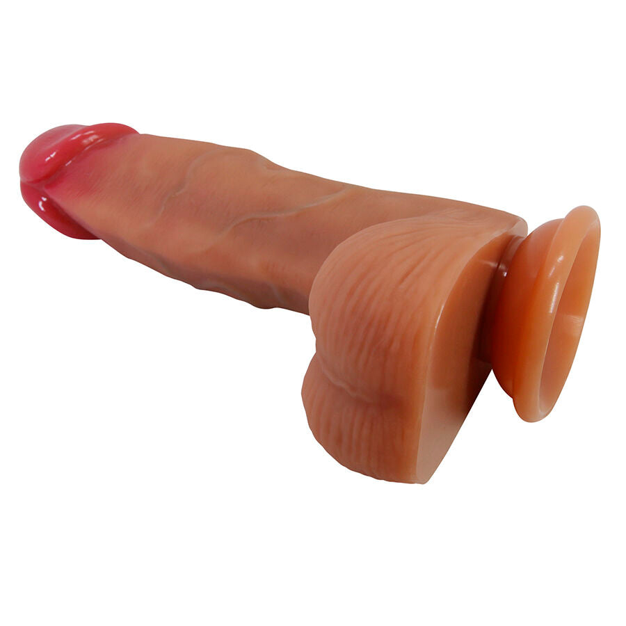 PRETTY LOVE - DUVALL GODEMICHET RÉALISTE AVEC VENTOUSE 19,3 CM -Ø- 4,5 CM