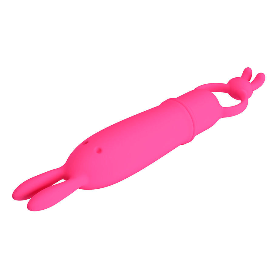 PRETTY LOVE - DELIA VIBRATEUR RABBIT AVEC ANNEAU DE RÉSISTANCE