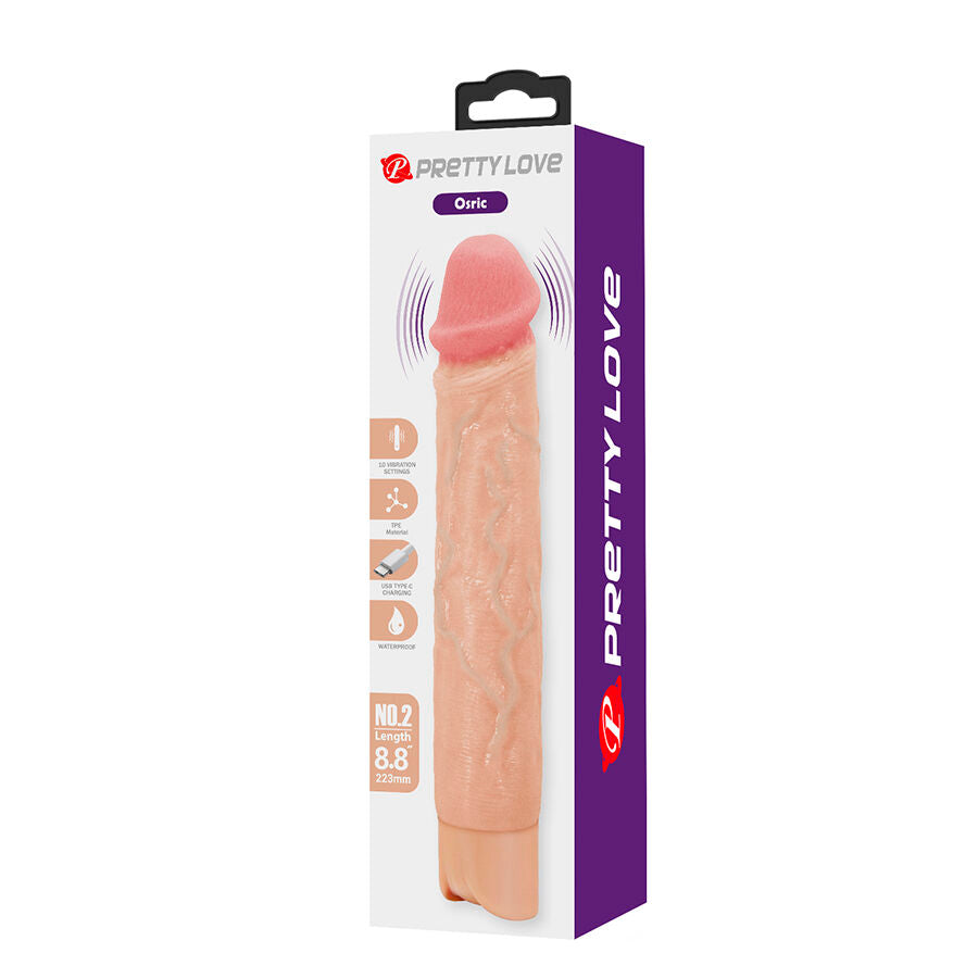 PRETTY LOVE - OSRIC VIBRATEUR FLEXIBLE ET RÉALISTE