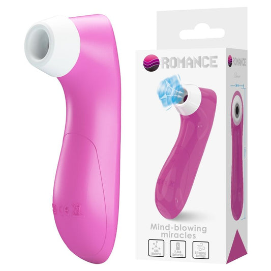 ROMANCE - APPAREIL DE SUCCION CLITORIALE AVEC TECHNOLOGIE DE PULSATION ROSE