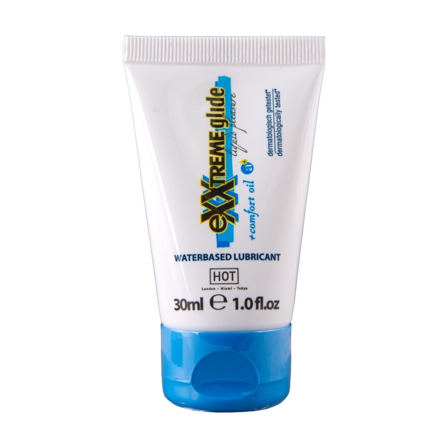 HOT - EXXTREME GLIDE LUBRIFIANT À BASE D'EAU + HUILE DE CONFORT A+ 30 ml