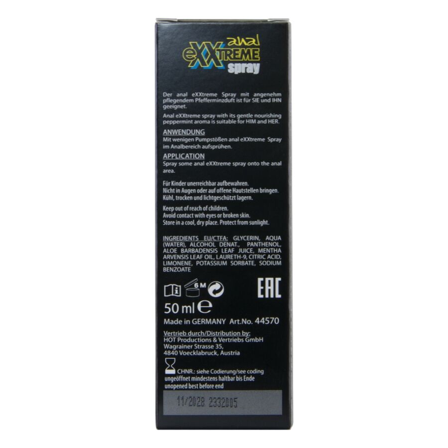 HOT - SPRAY ANAL EXTRÊME 50 ML