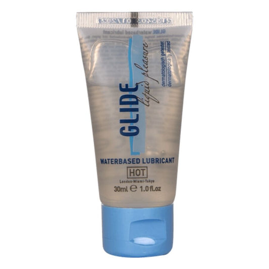 Lubrifiant à base d'eau HOT-GLIDE LIQUID PLEASURE 30 ml