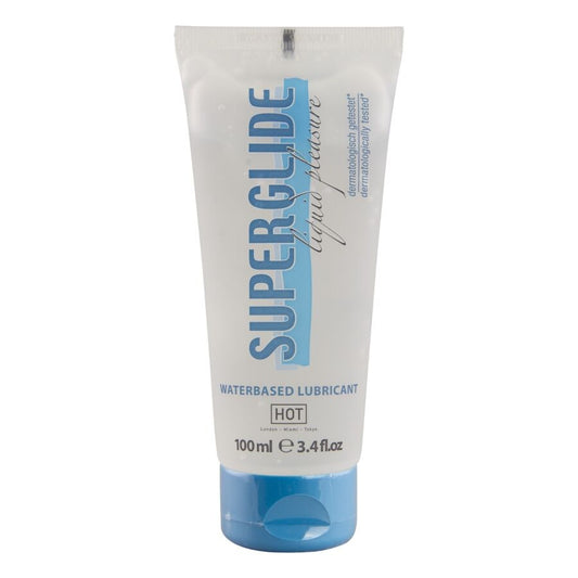 HOT - SUPERGLIDE LIQUID PLEASURE LUBRIFIANT À BASE D'EAU 100 ML