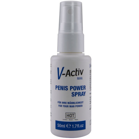 HOT - V-ACTIV, SPRAY STIMULANT POUR LE PÉNIS, 50 ML