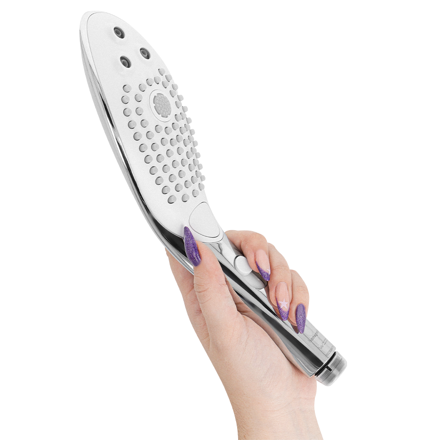WOMANIZER - POMMEAU DE DOUCHE STIMULANT CLITORIAL WAVE CHROME