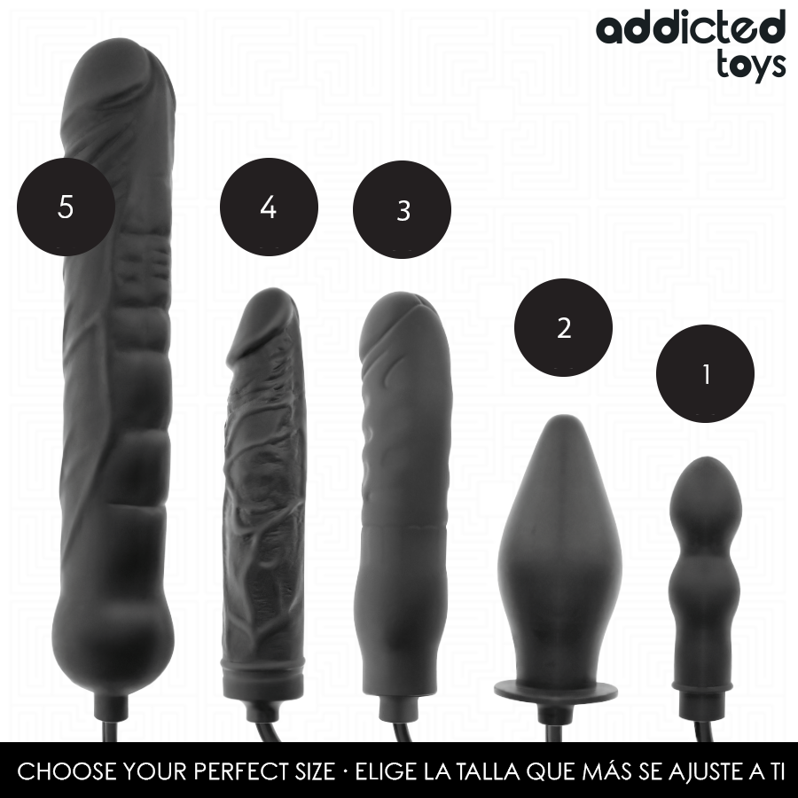 ADDICTED TOYS - PLUG ANAL GONFLABLE MODÈLE 2