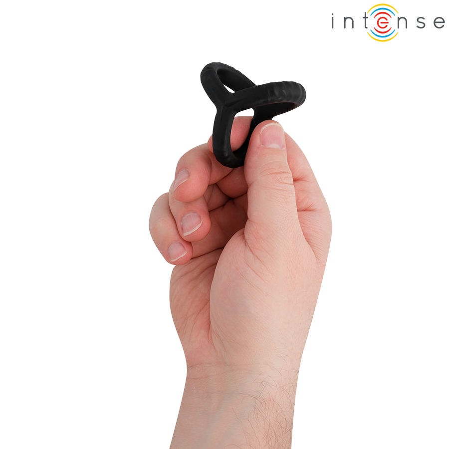 INTENSE - JOHN ANNEAU TRIPLE AJUSTABLE POUR LE PÉNIS MODÈLE 4