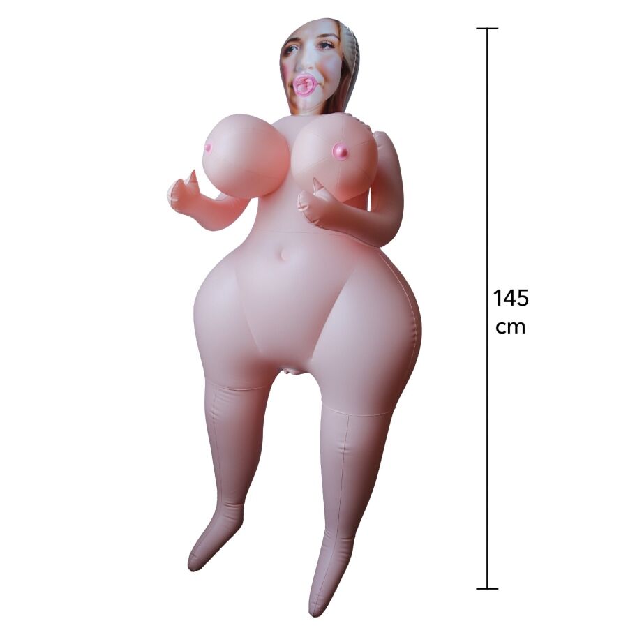 HIDDEN DESIRE - HEAVY HEATHER POUPÉE GONFLABLE 145 CM