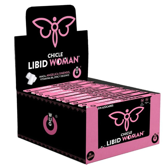 WUG SEX SENSE - AUGMENTATEUR DE LIBIDO FÉMININE | PRÉSENTOIR 12 X 8 UNITÉS