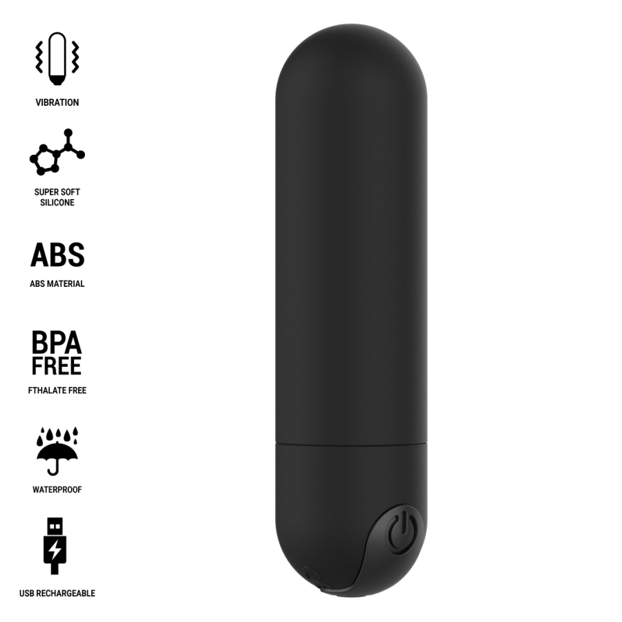 INTENSE - KAREN MINI VIBRANT RECHARGEABLE BALLE NOIRE