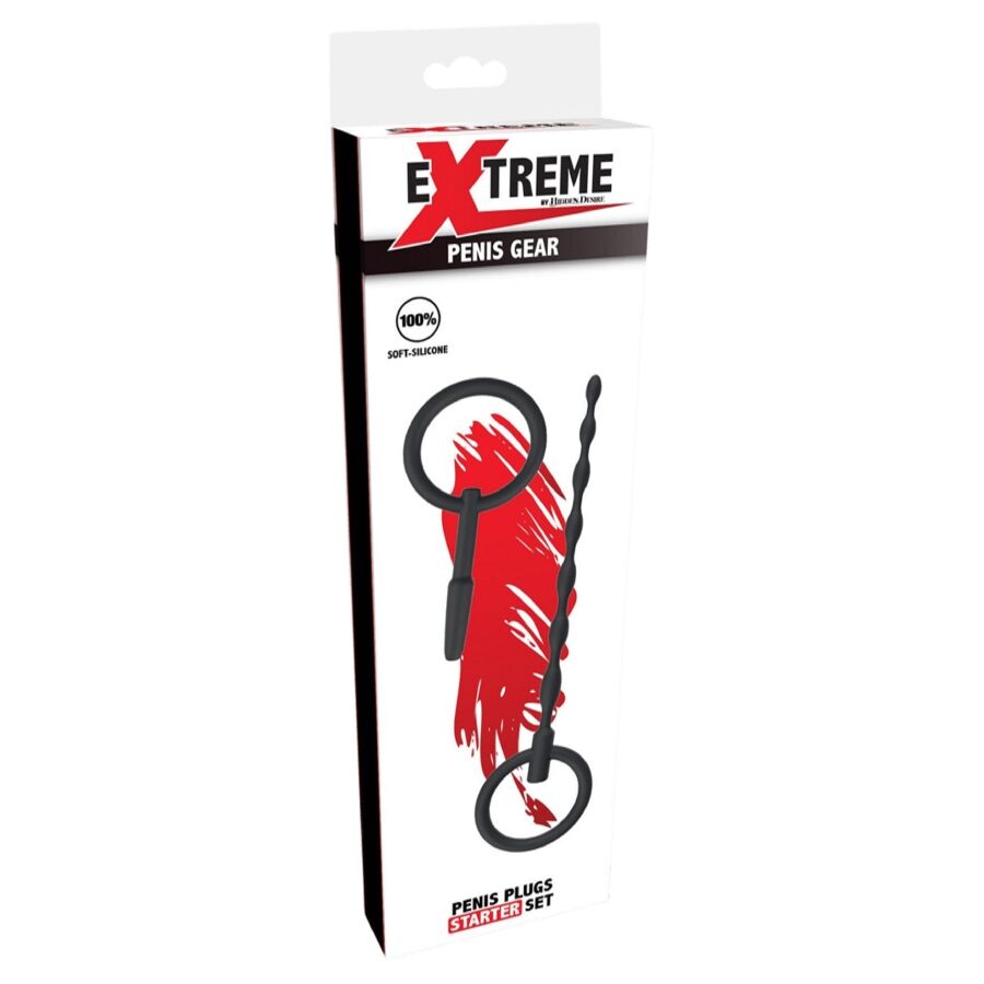 HIDDEN DESIRE - EXTREME STARTER SET DE PLUGS URÉTRAUX 2 UNITÉS