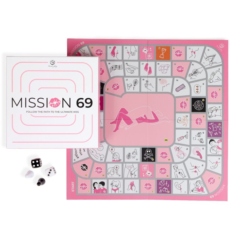 SECRET PLAY - JEU DE SOCIÉTÉ POUR COUPLES "MISSION 69"