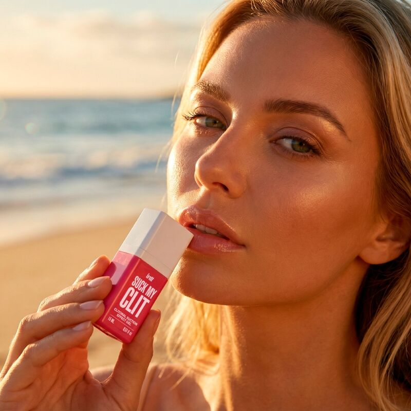 INTT -  SUCK MY CLIT GEL EFFET SUCCION FRAISE SAUVAGE 15 ML