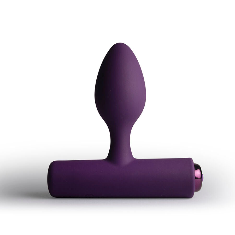 ROCKS-OFF - MINI BAGUETTE RECHARGEABLE 16 FONCTIONS ROSE PIVOINE