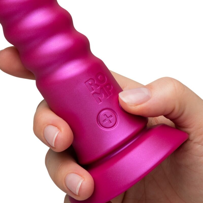 ROMP - JIGGLE VIBRATEUR À VENTOUSE ROSE, AVEC MOUVEMENTS DE HAUT EN BAS