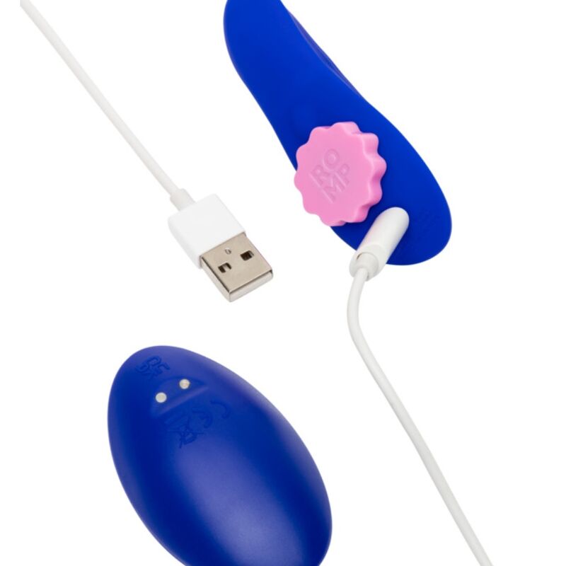 ROMP - Culotte vibrante magnétique en silicone avec télécommande