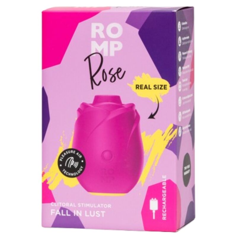 ROMP - ROSE OUTIL DE SUCCION CLITORIDIENNE EN FORME DE ROSE