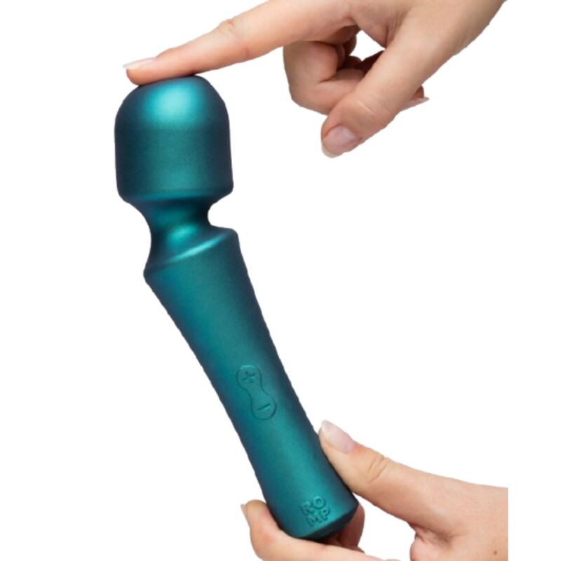 ROMP - PRESTO MINI VIBRATEUR À TÊTE FLEXIBLE VERTE