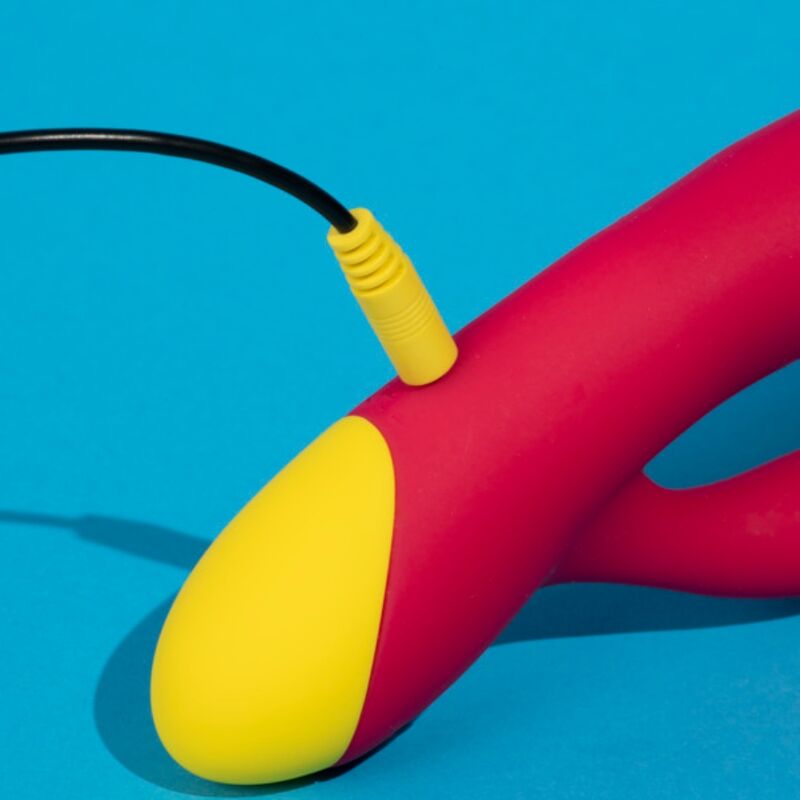 ROMP - JAZZ VIBRATEUR LAPIN RECHARGEABLE ROUGE