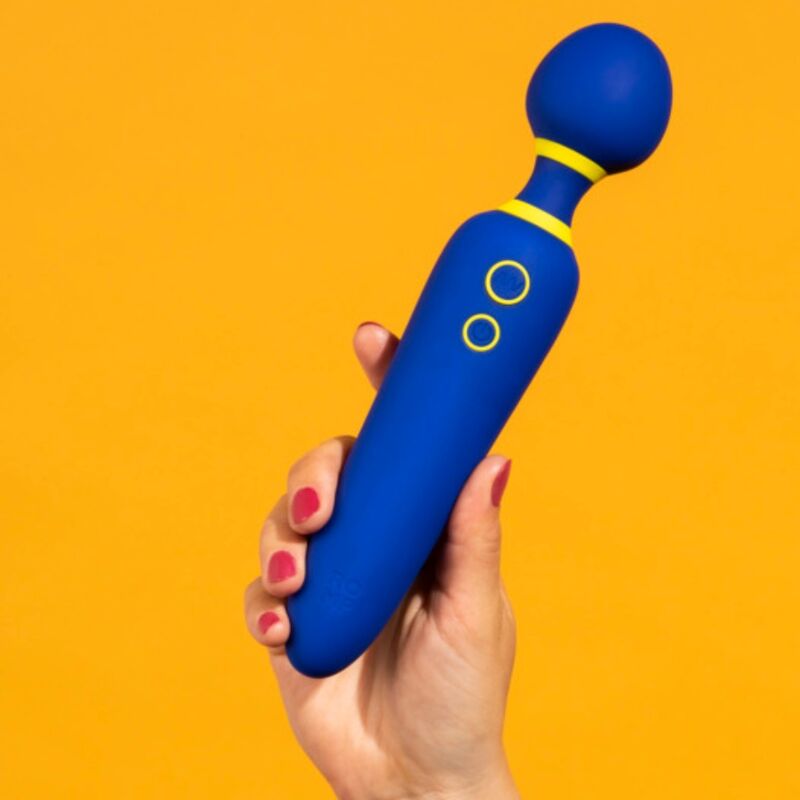 ROMP - FLIP BAGUETTE VIBRANTE SILENCIEUSE 10 MODES BLEUE