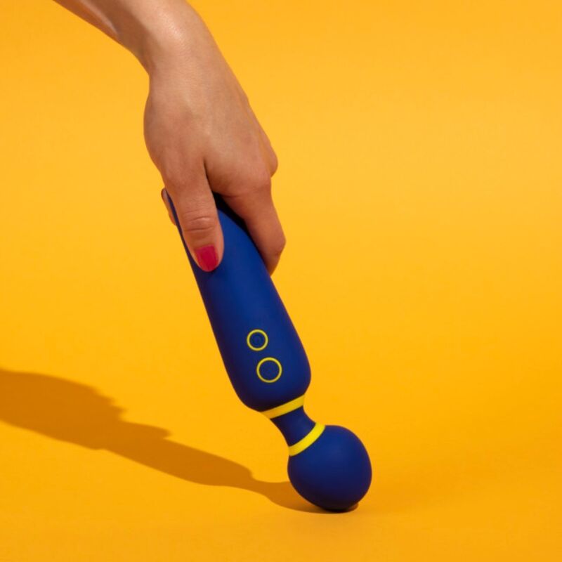 ROMP - FLIP BAGUETTE VIBRANTE SILENCIEUSE 10 MODES BLEUE